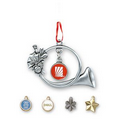 Dangler Ornament (2.75"x 1.75" Trumpet)